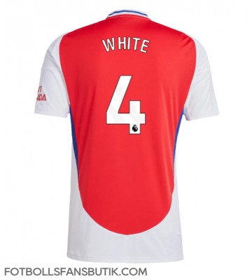 Arsenal Ben White #4 Replika Hemmatröja 2024-25 Kortärmad